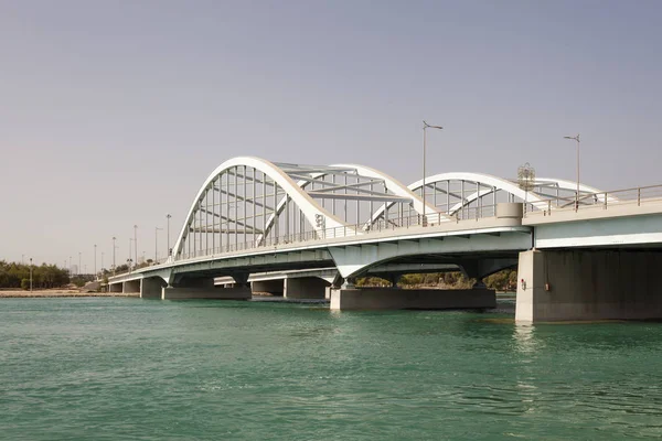 Ponte Al Maqta em Abu Dhabi — Fotografia de Stock