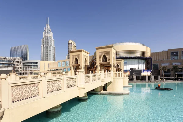 El puente del centro comercial Dubai — Foto de Stock