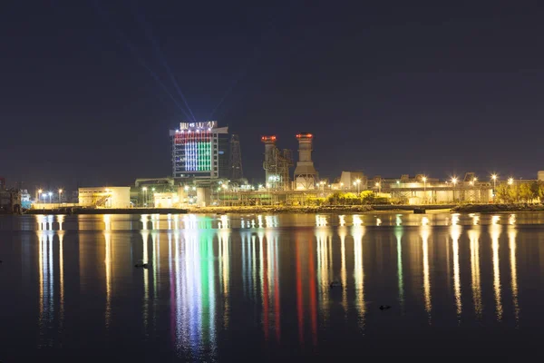 Ras al Khaimah por la noche — Foto de Stock