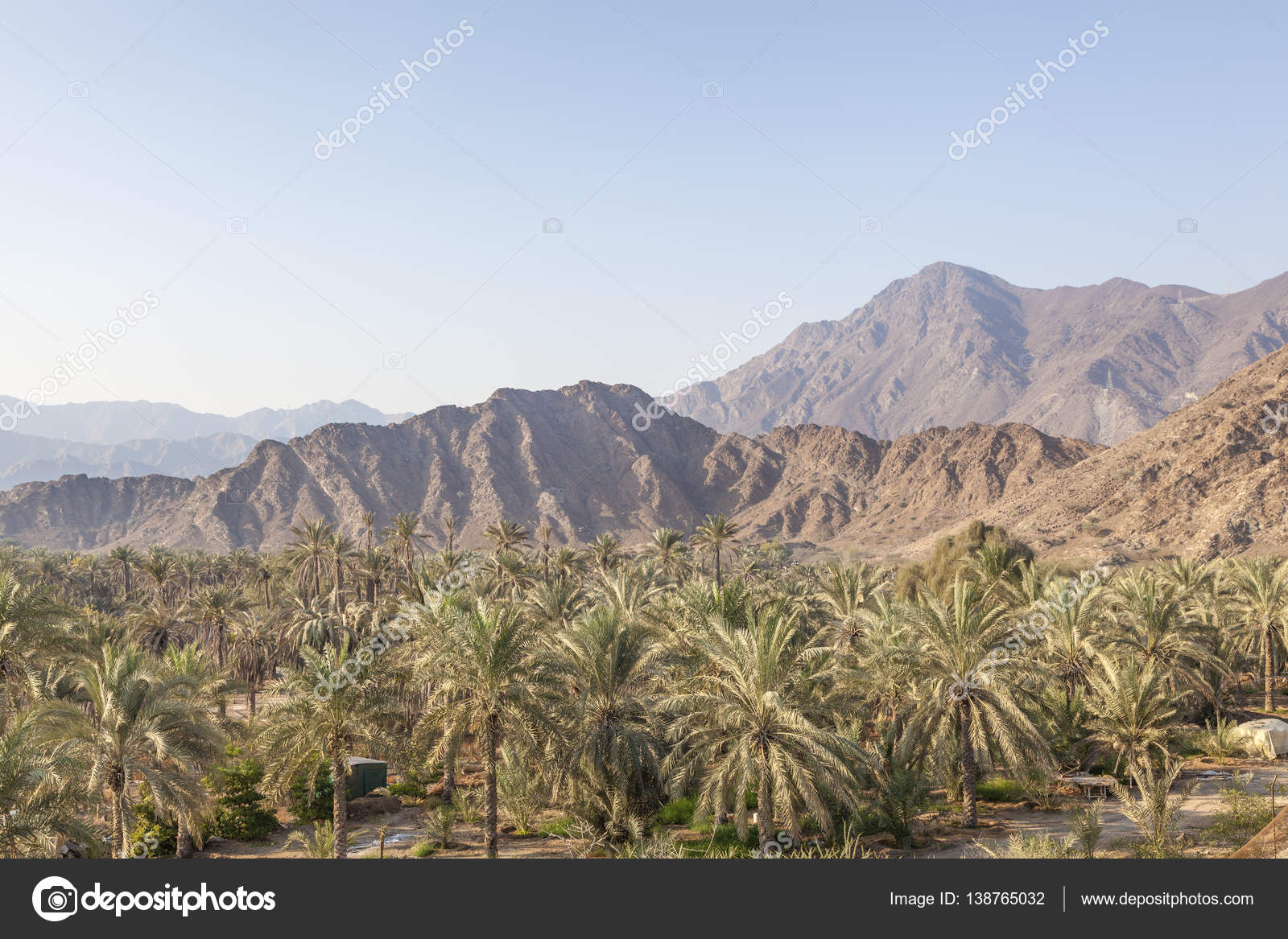 Landscape in Fujairah, UAE — Stock Photo © philipus #138765032
