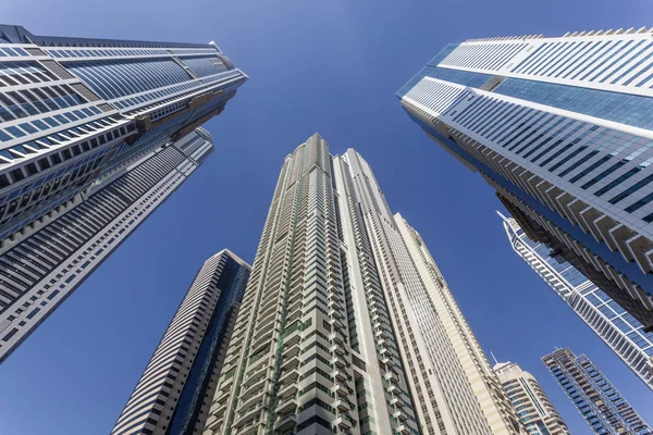 Skyscrapers in Dubai Marina — Stock Photo, Image