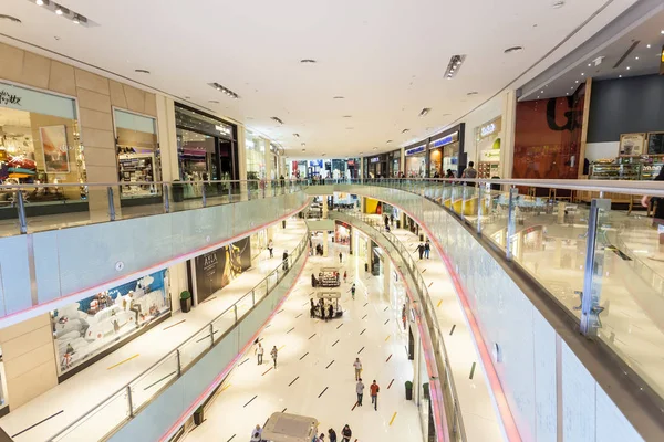 Interiér nákupního centra Dubai Mall — Stock fotografie