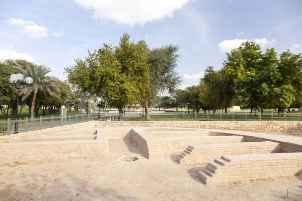 Parque Arqueológico Hili en Al Ain, Emiratos Árabes Unidos — Foto de Stock