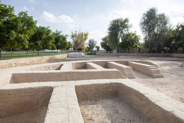 Parque Arqueológico Hili en Al Ain, Emiratos Árabes Unidos — Foto de Stock