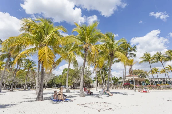 Beach w Miami, Floryda — Zdjęcie stockowe