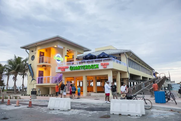 Restaurant at the Dania Beach, Florida — Stock Photo, Image