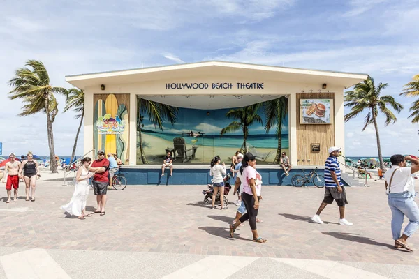 Hollywood Beach Theatre, Florida — Stock Photo, Image