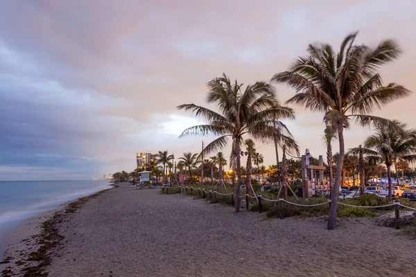 Plage Dania à Hollywood, Floride — Photo