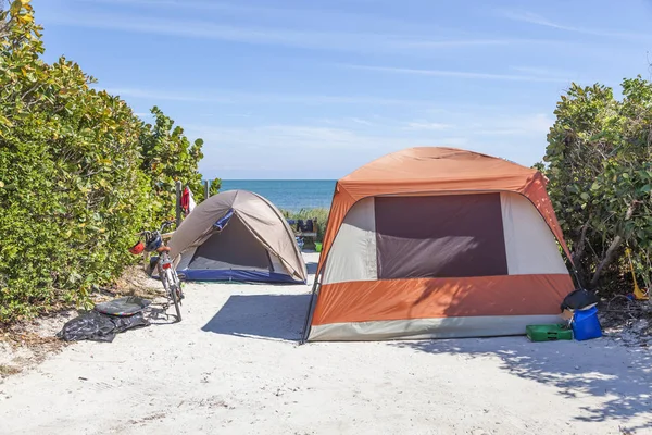 Camping w Florida Keys — Zdjęcie stockowe