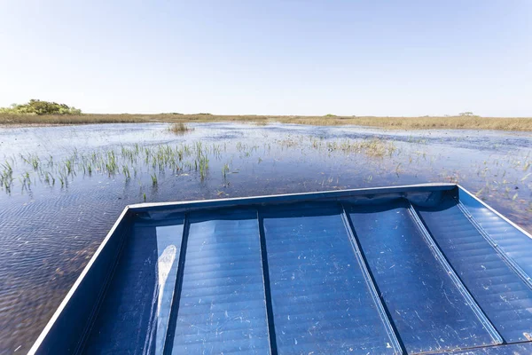 Wycieczka statkiem powietrznie w Everglades na Florydzie Obraz Stockowy