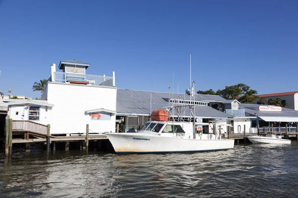 Fiskehamnen i Naples, Florida — Stockfoto