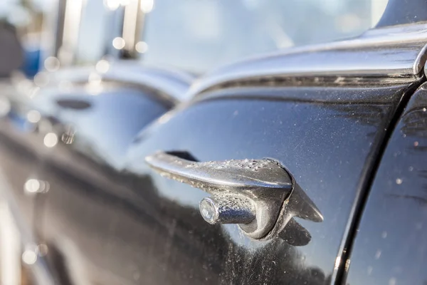 Detail of a rusty vintage car — Stock Photo, Image