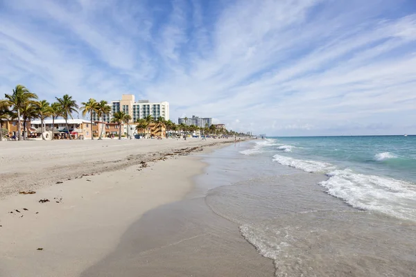 Spiaggia di Hollywood, Florida — Foto Stock