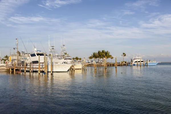 Fisihing boten in Florida Keys — Stockfoto