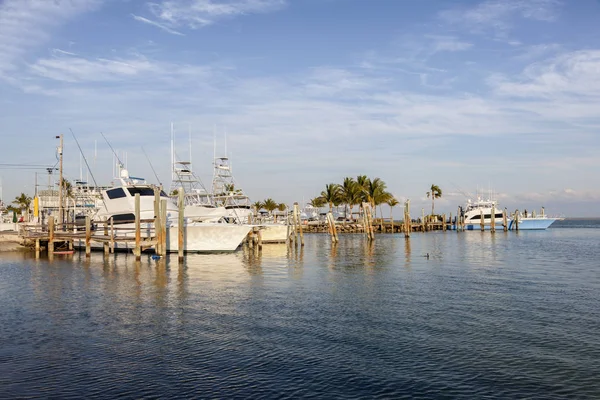 Fisihing barche in Florida Chiavi — Foto Stock