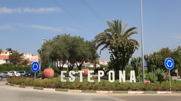 Ciudad de Estepona, España — Vídeos de Stock