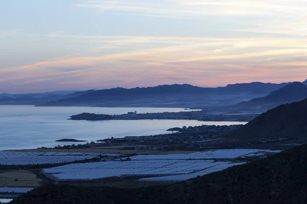 View over the coast of Mazarron, Spain — Stock Photo, Image