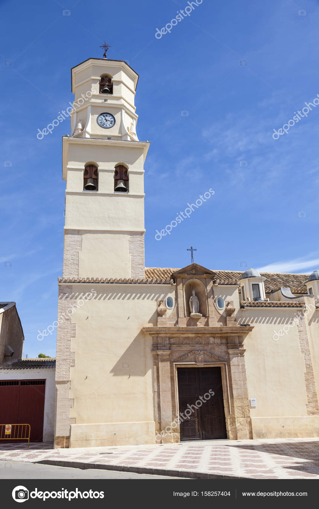 Iglesia de Fuente Álamo, España — Foto de stock © philipus ...