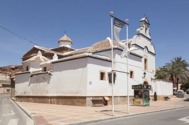 Catholic church in Mazarron, Spain clipart