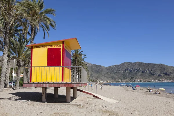 Strand in La Azohia, regio Murcia, Spanje — Stockfoto