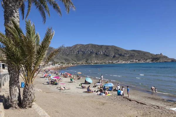 Plaży w La Azohía, regionu Murcja, Hiszpania — Zdjęcie stockowe