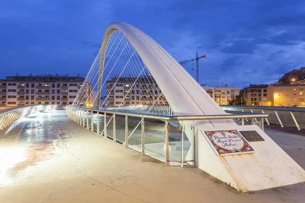 Modern bridge in Lorca, Spain — Stock Photo, Image