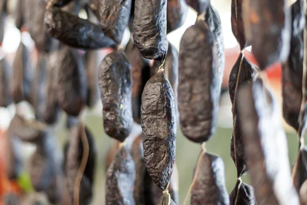 Siyah İspanyol sosis morcilla — Stok fotoğraf