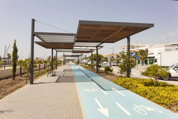 Pistes cyclables en San Pedro de Alcantara, Espagne — Photo