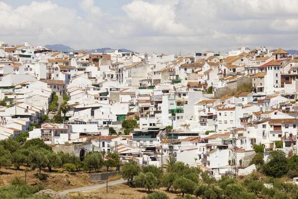 안달루시아 마을 알로 라, 스페인 — 스톡 사진