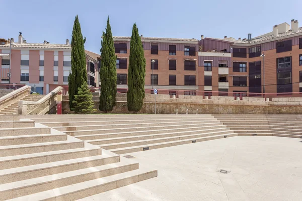 Plaza en Lleida, España — Foto de Stock