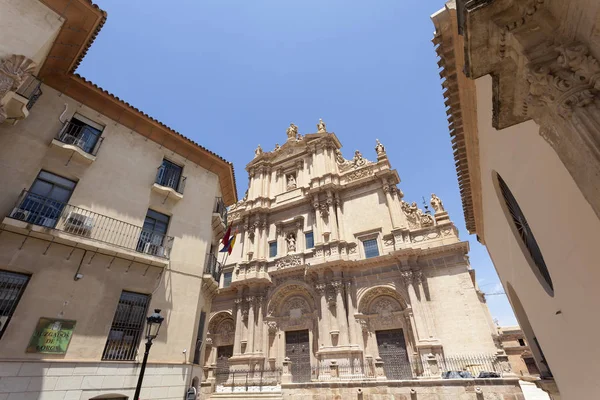 Antik Katedrali olarak Lorca, İspanya — Stok fotoğraf