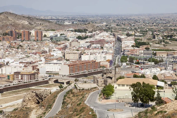 Lorca városa, Murcia tartományban, Spanyolország — Stock Fotó