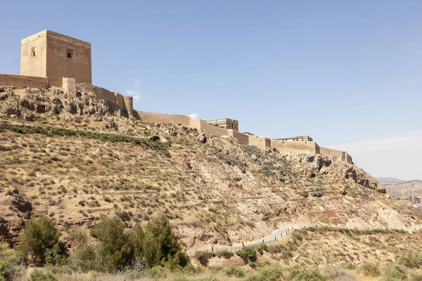 로르 카, 무르시아 지방, 스페인에서에서 중세 성 — 스톡 사진