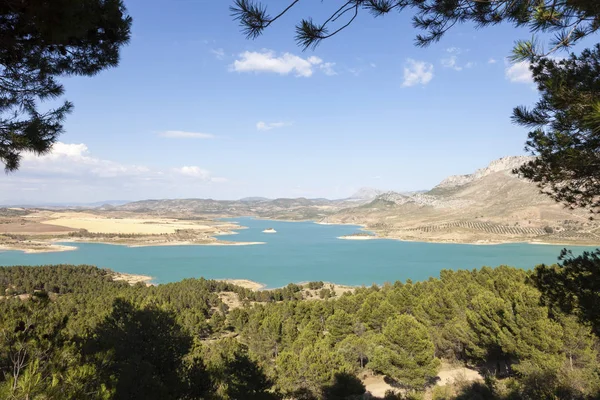 Водохранилище El Chorro, Spain — стоковое фото