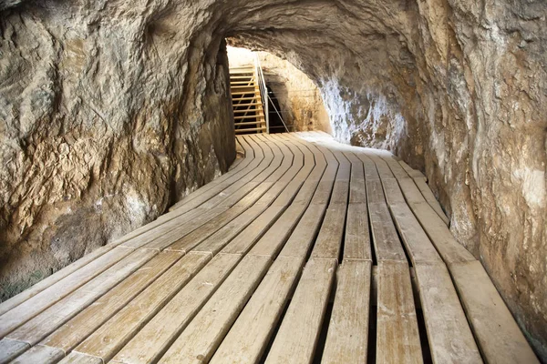 远足径 Caminito del Rey。西班牙马拉加省 — 图库照片