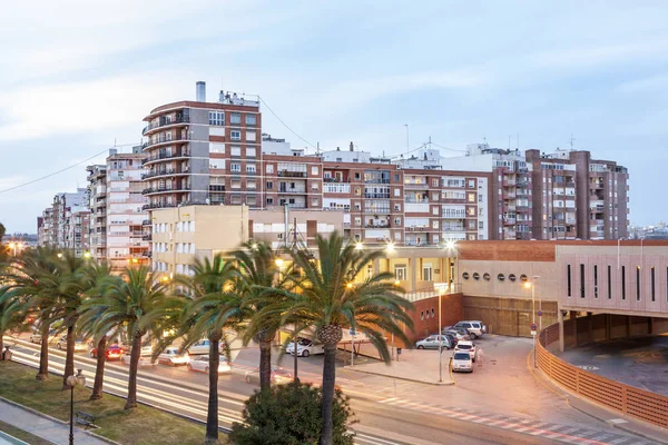 Residential buildings in Cartagena, Spain — Stock Photo, Image