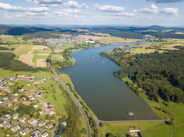 Lake Aartalsee in Hesse, Germany — Stock Photo, Image