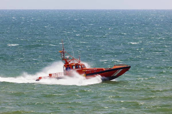 Sea rescue boat in Spain — Stock Photo, Image