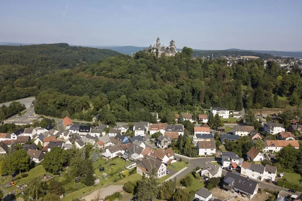 Staden Braunfels i Hessen, Tyskland — Stockfoto