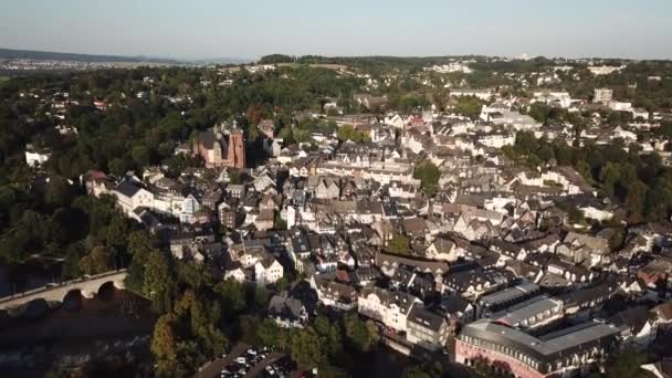 Stadt Wetzlar, Deutschland — Stockvideo