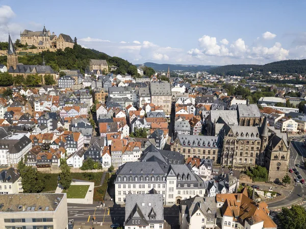 Eski Marburg, Almanya — Stok fotoğraf