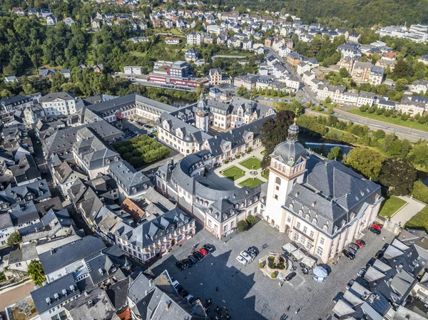 Oude binnenstad van Weilburg, Duitsland — Stockfoto