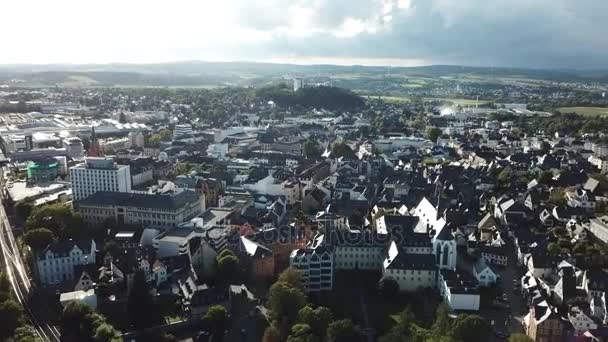 リンブルフ州の都市、ドイツ — ストック動画