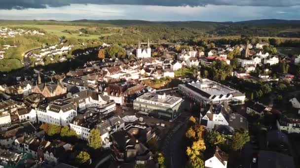 Şehir Montabaur, Almanya — Stok video