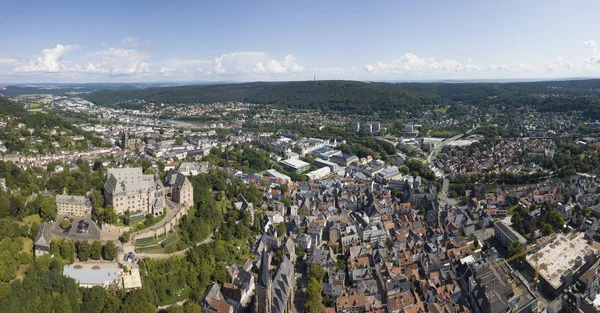 Stare miasto Marburg, Niemcy — Zdjęcie stockowe