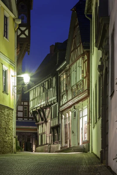 Rua na cidade Limburg, Alemanha — Fotografia de Stock