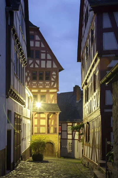 Улица в городе Limburg, Germany — стоковое фото