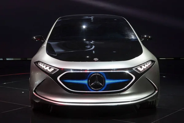 Mercedes Benz Eqa Electric Concept Car — Zdjęcie stockowe