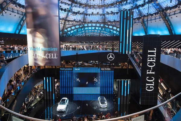 Mercedes Benz Hall en la IAA 2017 —  Fotos de Stock