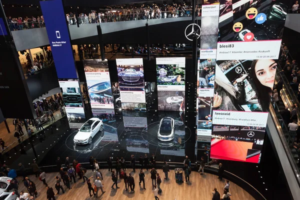 Mercedes Benz Hall op de Iaa-2017 — Stockfoto